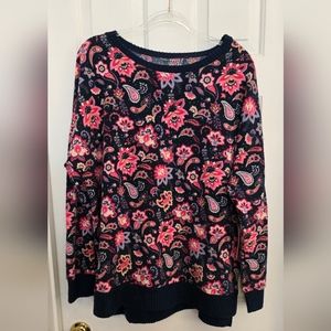 Simply Southern Sweatshirt Bloom XL